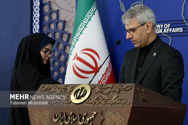 نشست خبری سخنگوی وزارت خارجه