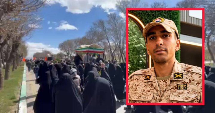 شهید «پوریا رستمی» در زادگاهش هفشجان آرام گرفت