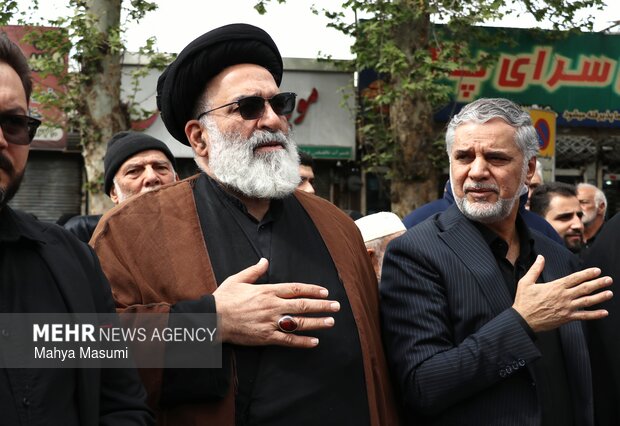 مراسم تشییع ۶ شهید مظلوم خیرآباد ورامین برگزار شد