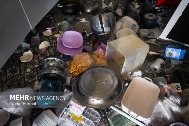 تجاوز آمریکایی-صهیونیستی به مناطق مسکونی حصارک کرج