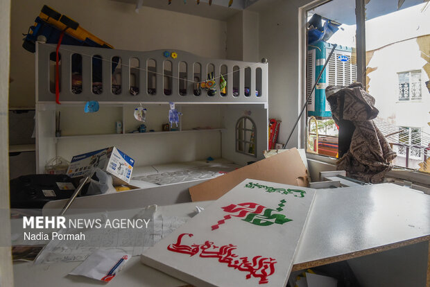 تجاوز آمریکایی-صهیونیستی به مناطق مسکونی حصارک کرج