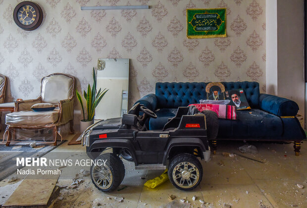 تجاوز آمریکایی-صهیونیستی به مناطق مسکونی حصارک کرج