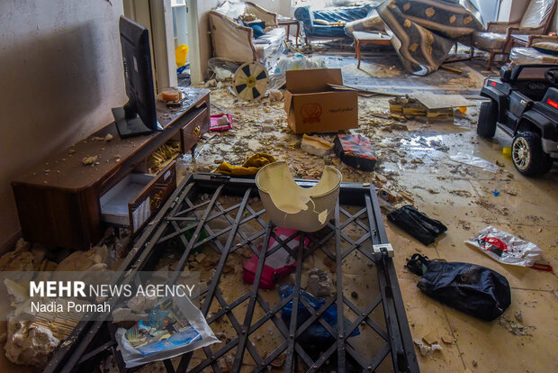 تجاوز آمریکایی-صهیونیستی به مناطق مسکونی حصارک کرج