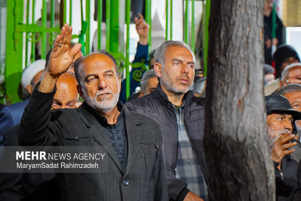 وداع با شهید رحیم رضایی در فسا