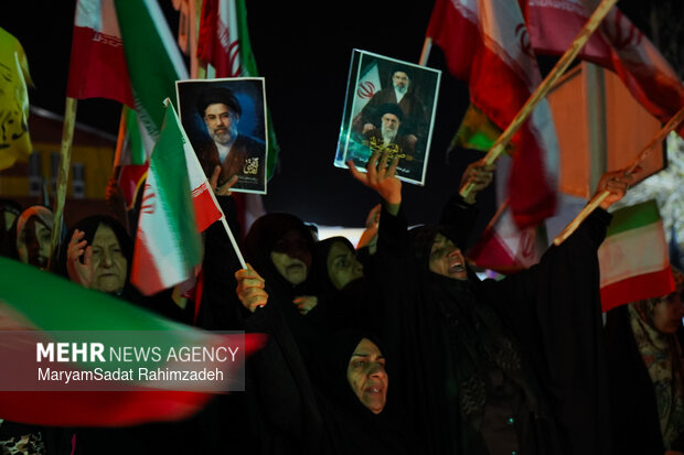 وداع با شهید رحیم رضایی در فسا