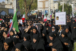 Funeral for 2 schoolgirls in Minab