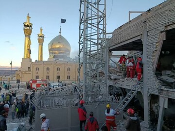 العدو الصهيوامريكي يهاجم حسينية "اعظم" الشهيرة في مدينة زنجان