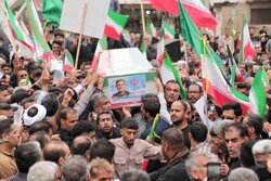 بالفيديو، مراسم تشييع الشهيد الادميرال تنغسيري في طهران