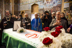 Funeral ceremony for Armenian martyr in Iran's Isfahan