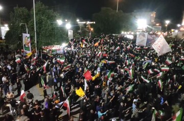 خروش مردم کردکوی در قاب تصویر