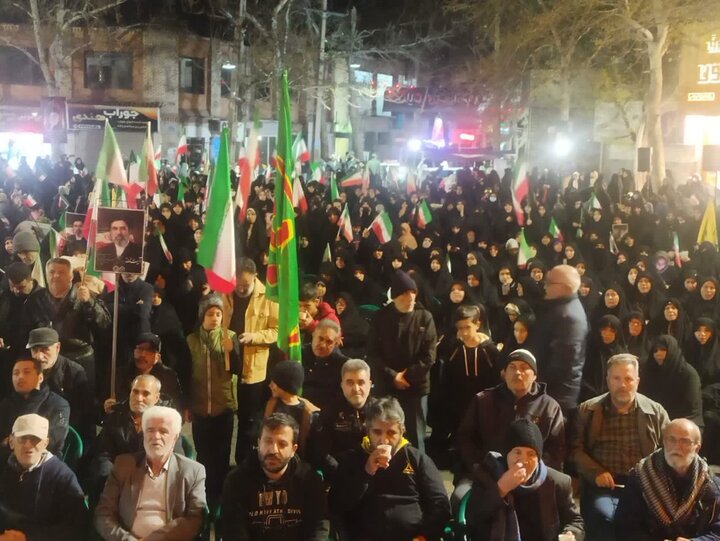 حضور پرشکوه مردم محلات در اجتماع حماسی لبیک به رهبر معظم انقلاب
