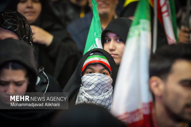 Tehraners denounce US-Israeli aggression against Iran
