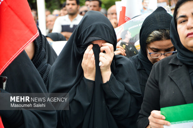 آغاز آیین تشییع سردار شهید «علیرضا تنگسیری» در بندرعباس