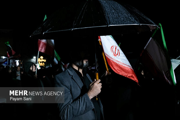 Tehraners denounce US-Israeli aggression against Iran
