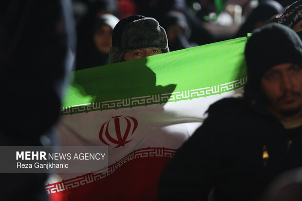 اجتماع حمایت از رزمندگان در مقابله با دشمن آمریکایی - صهیونی