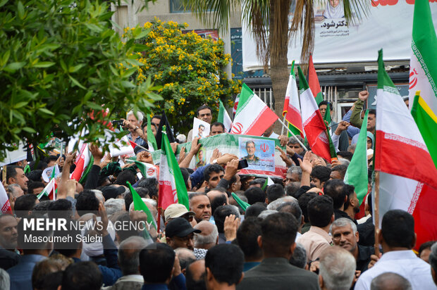 تشییع شهید تنگسیری