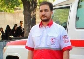 شهادت امدادگر زنجانی در حمله هوایی به حسینیه اعظم زنجان