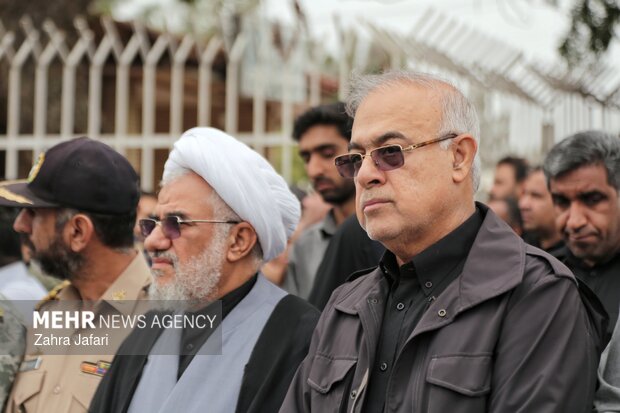 بدرقه ابدی سردار پرافتخار شهید تنگسیری در بندرعباس