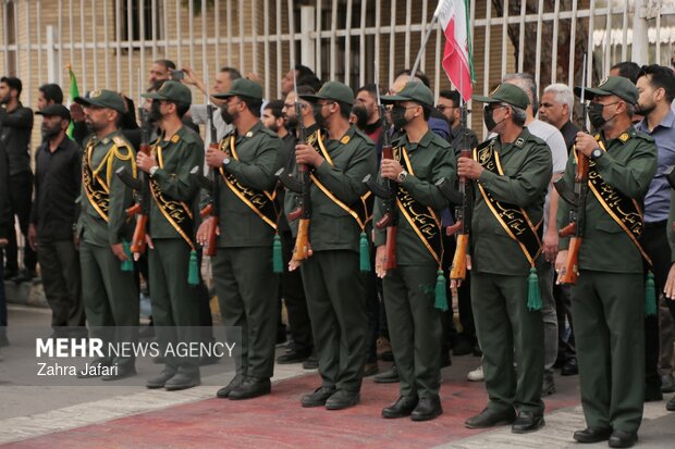 بدرقه ابدی سردار پرافتخار شهید تنگسیری در بندرعباس
