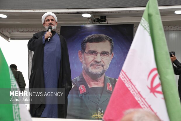 بدرقه ابدی سردار پرافتخار شهید تنگسیری در بندرعباس
