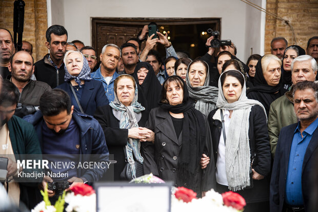تشییع اولین شهید ارامنه در کلیسا حضرت مریم اصفهان