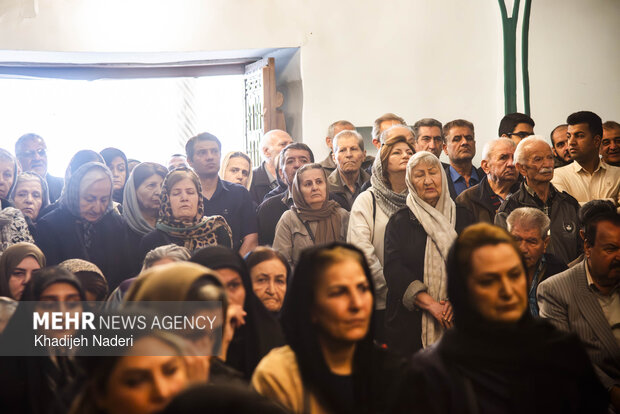 تشییع اولین شهید ارامنه در کلیسا حضرت مریم اصفهان