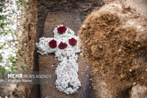 تشییع اولین شهید ارامنه در کلیسا حضرت مریم اصفهان