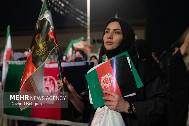 اجتماع بیعت افغانستانی‌های مقیم مشهد با رهبر انقلاب