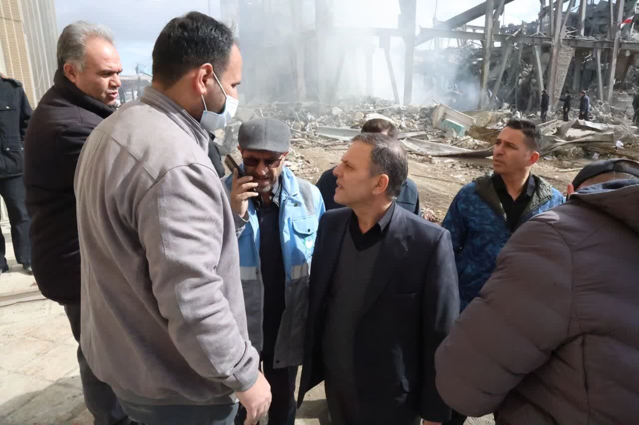 العدو الصهيوامريكي يهاجم حسينية "اعظم" الشهيرة في مدينة زنجان