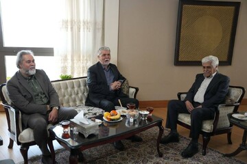 دیدار نوروزی وزیر ارشاد با هارون‌ یشایایی
