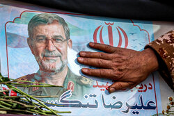 حضور پرشور عشایر عرب خوزستان در مراسم تشییع پیکر شهید تنگسیری