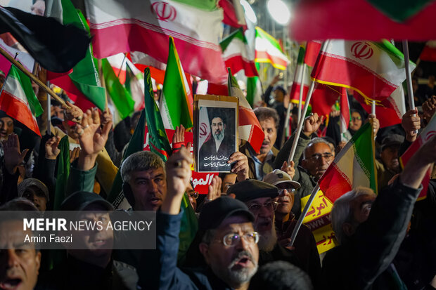 حضور حماسی مردم جهرم در قرار چهل و پنجم