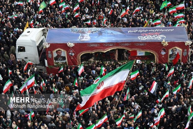 وداع با سردار تنگسیری در تهران