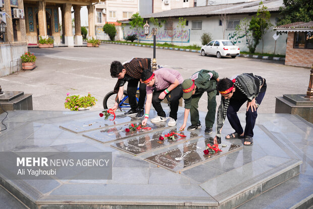 کاروان دوچرخه سواری در رکاب ایران