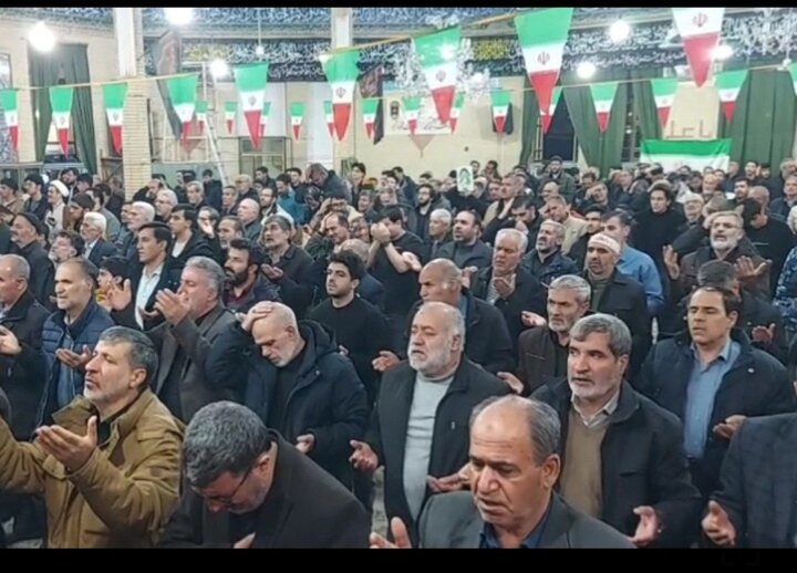 اقامه نماز استغاثه در بیجار