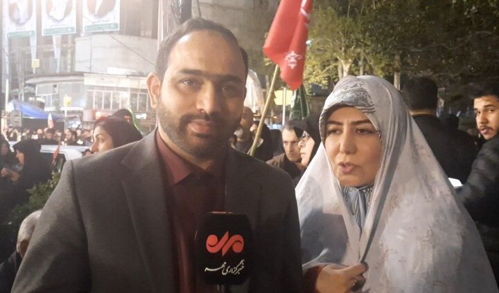 عروس و داماد گرگانی گفتند: در هیچ حالتی خیابان ها را رها نخواهیم کرد