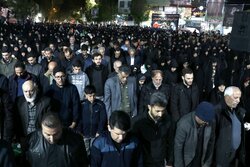 اقامه نماز استغاثه امام زمان (عج) در شهر میناب