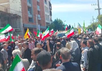 پیکر مطهر سردار شهید «تنگسیری» در بوشهر تشییع شد