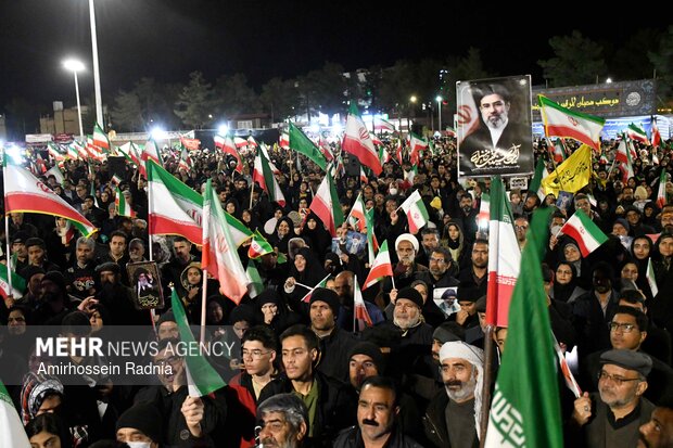 سی و دومین اجتماع بیعت با رهبری در بیرجند