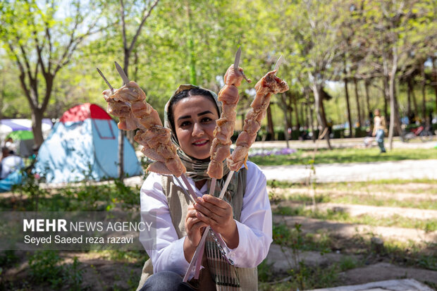 روز طبیعت در کاشان