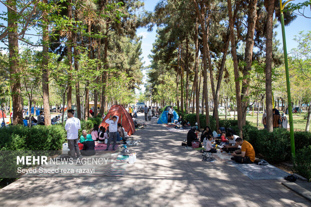 روز طبیعت در کاشان
