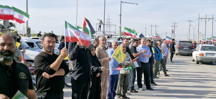پیکر شهید «علیرضا تنگسیری» در دیلم تشییع شد