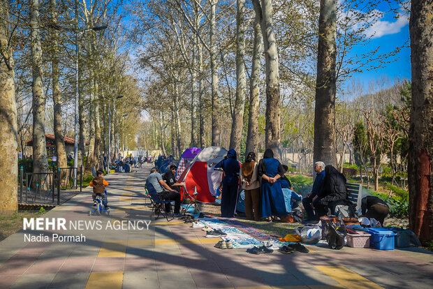 روز طبیعت در کرج