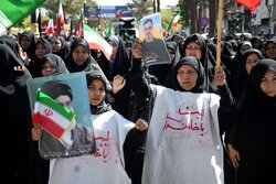 تشییع پیکر شهدای جنگ رمضان در بیرجند