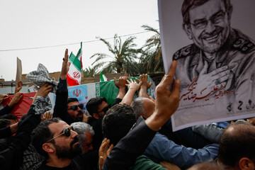 Admiral Tangsiri’s funeral in Abadan