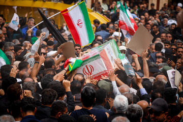 VIDEO: Funeral for Major General Mousavi in Qom