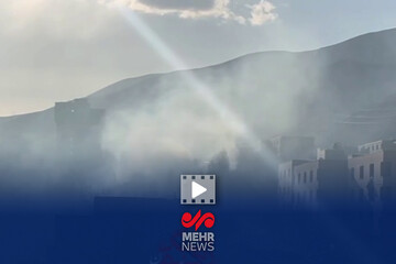 گزارش خبرنگار مهر از حمله دشمن به دانشگاه شهید بهشتی تهران