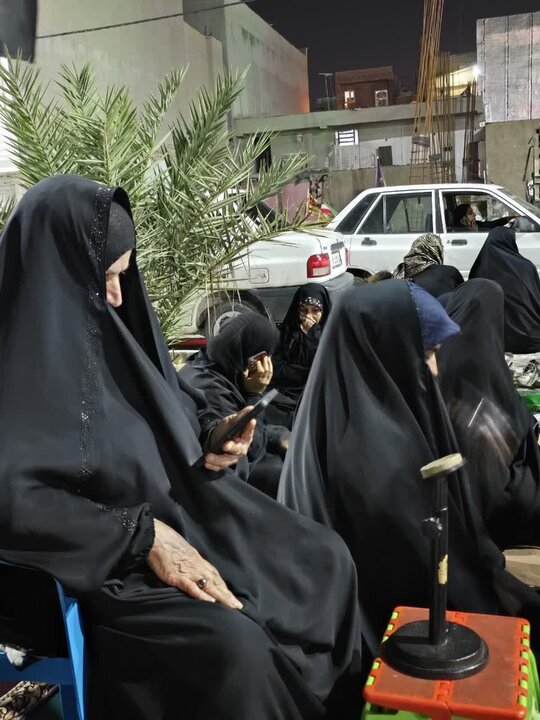 اقامه نماز استغاثه در شهر بنک