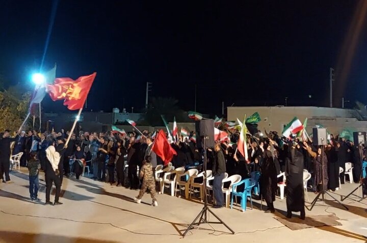 تجمع شب سی‌وسوم در روستای «کاکلی» تنگستان