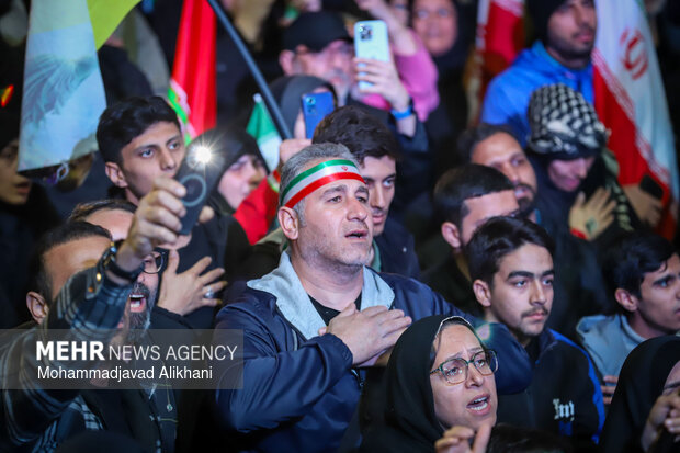 Tehraners denounce US-Israeli aggression against Iran
